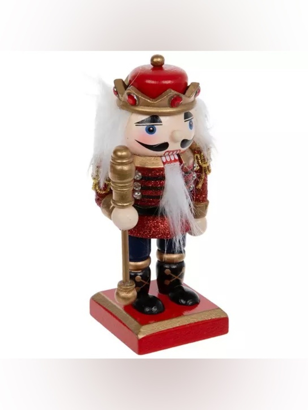 (2) King Mini Wood Nutcracker